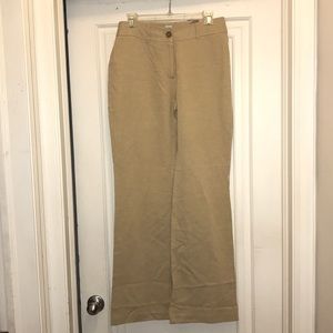 Chico’s Carrollton Marvita British khaki pants